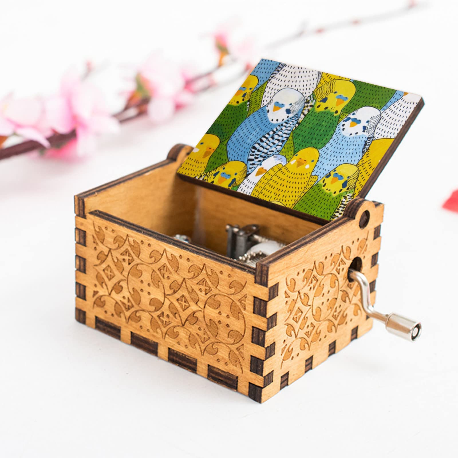 まーちゃんさま】antique bird box ❀ 小鳥のオルゴールボックス